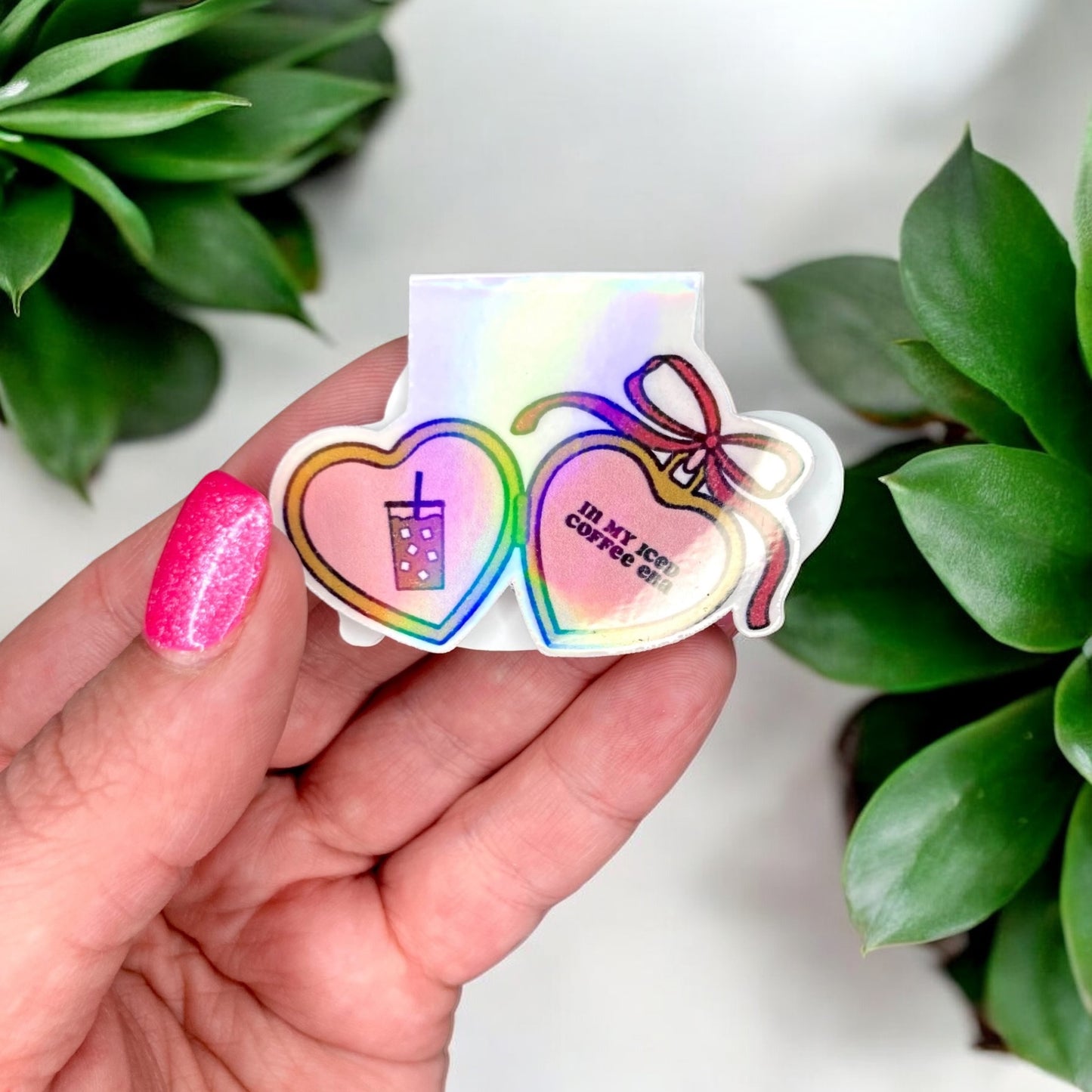 Heart Locket Magnetic Bookmarks