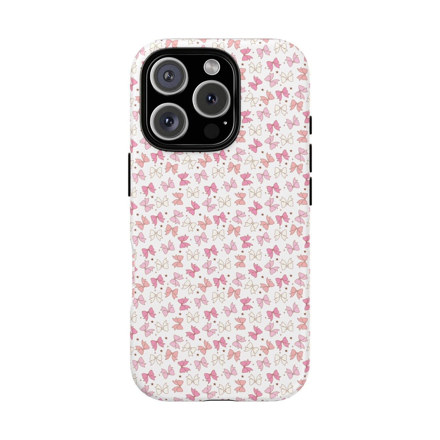 Pink Coquette Bows iPhone Case