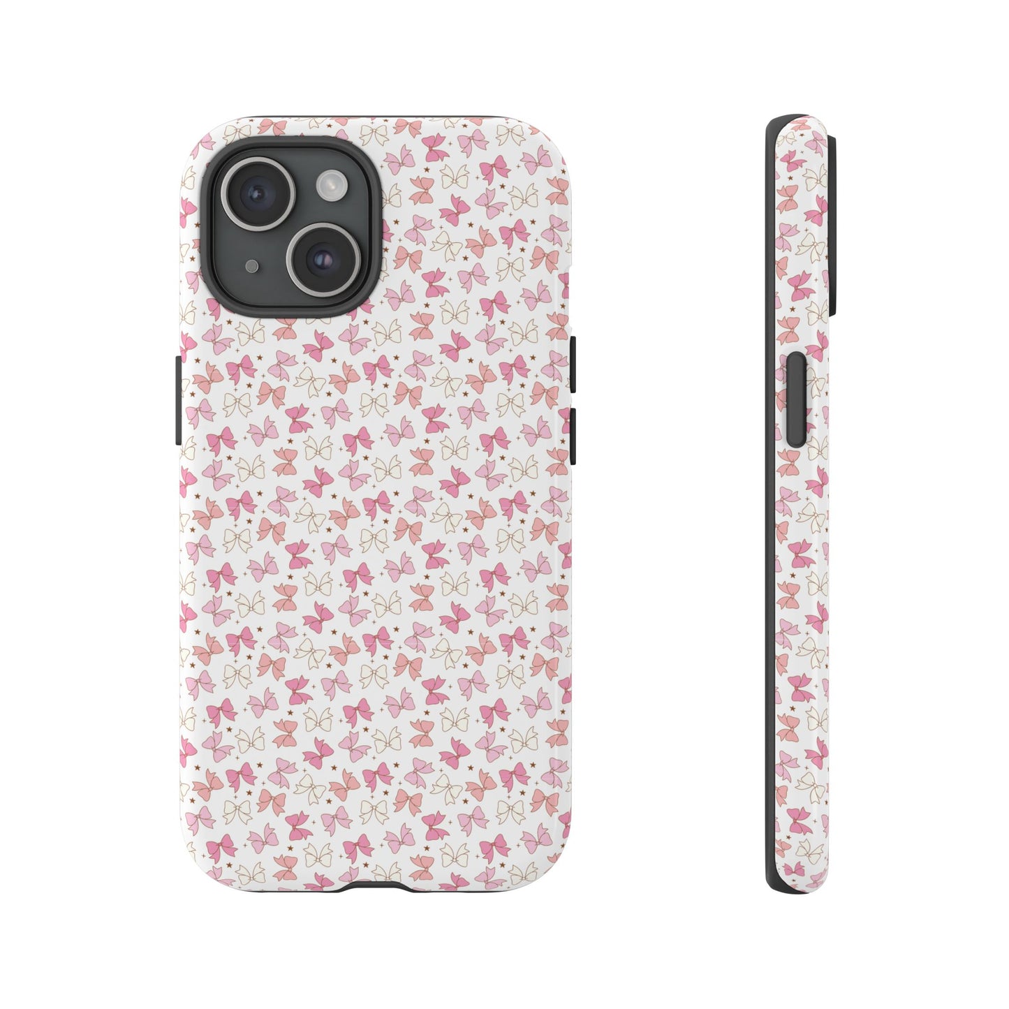 Pink Coquette Bows iPhone Case
