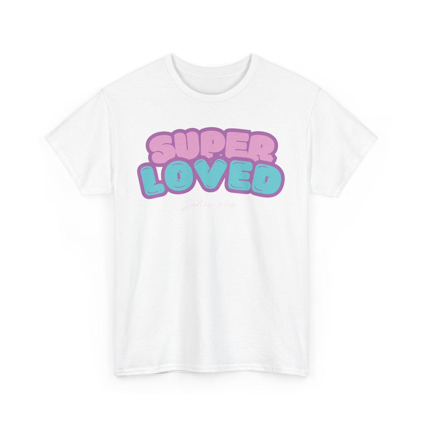 Super Loved John 3:16 Cotton Tee