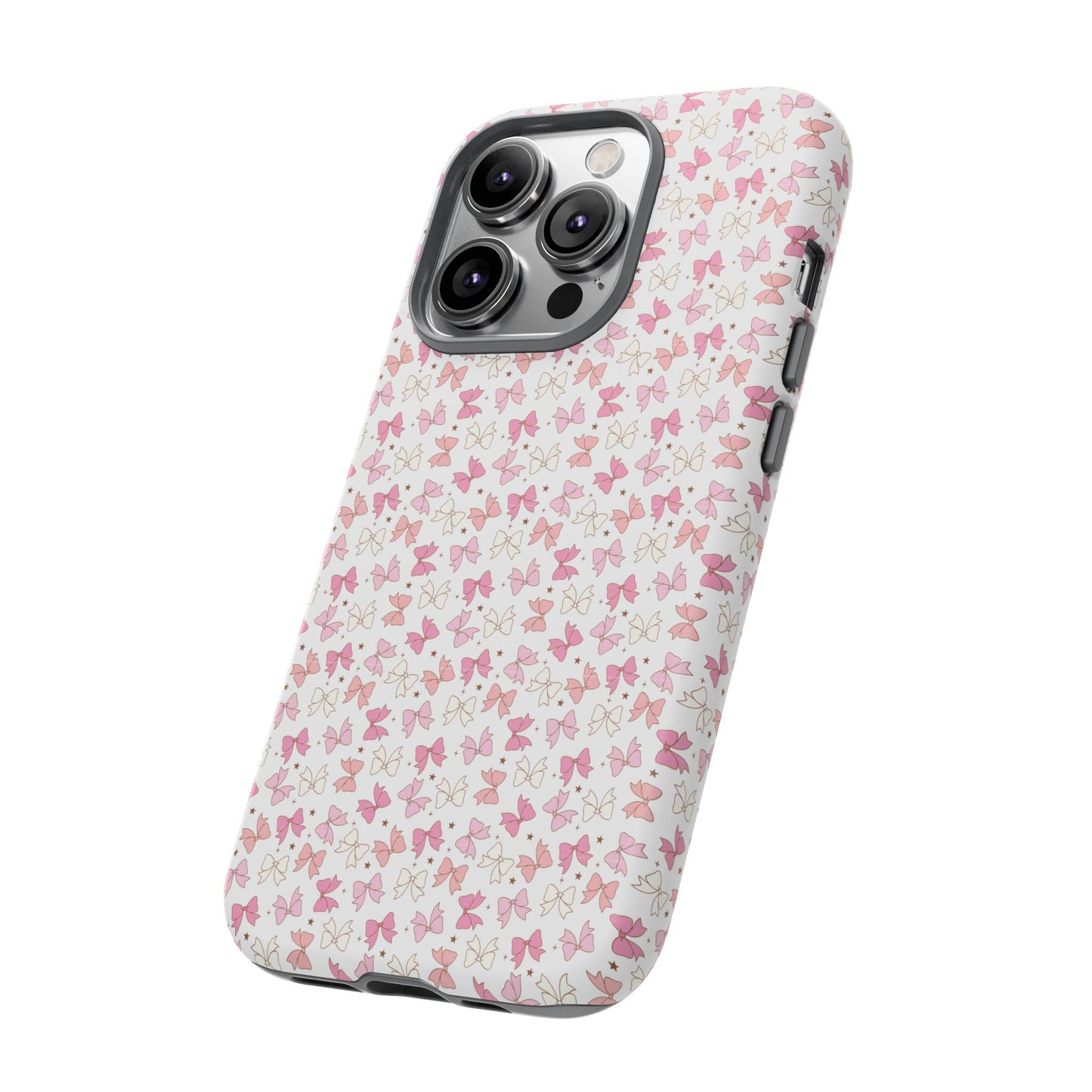 Pink Coquette Bows iPhone Case