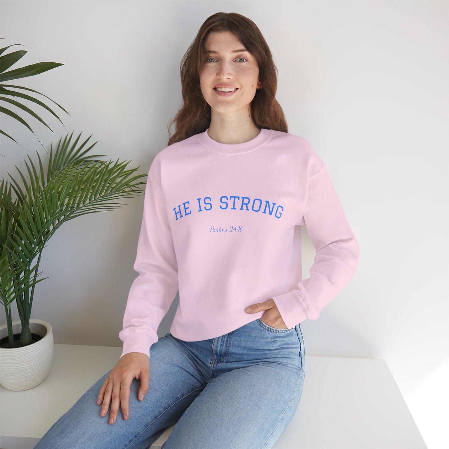 Psalms 24:8 Sweatshirt
