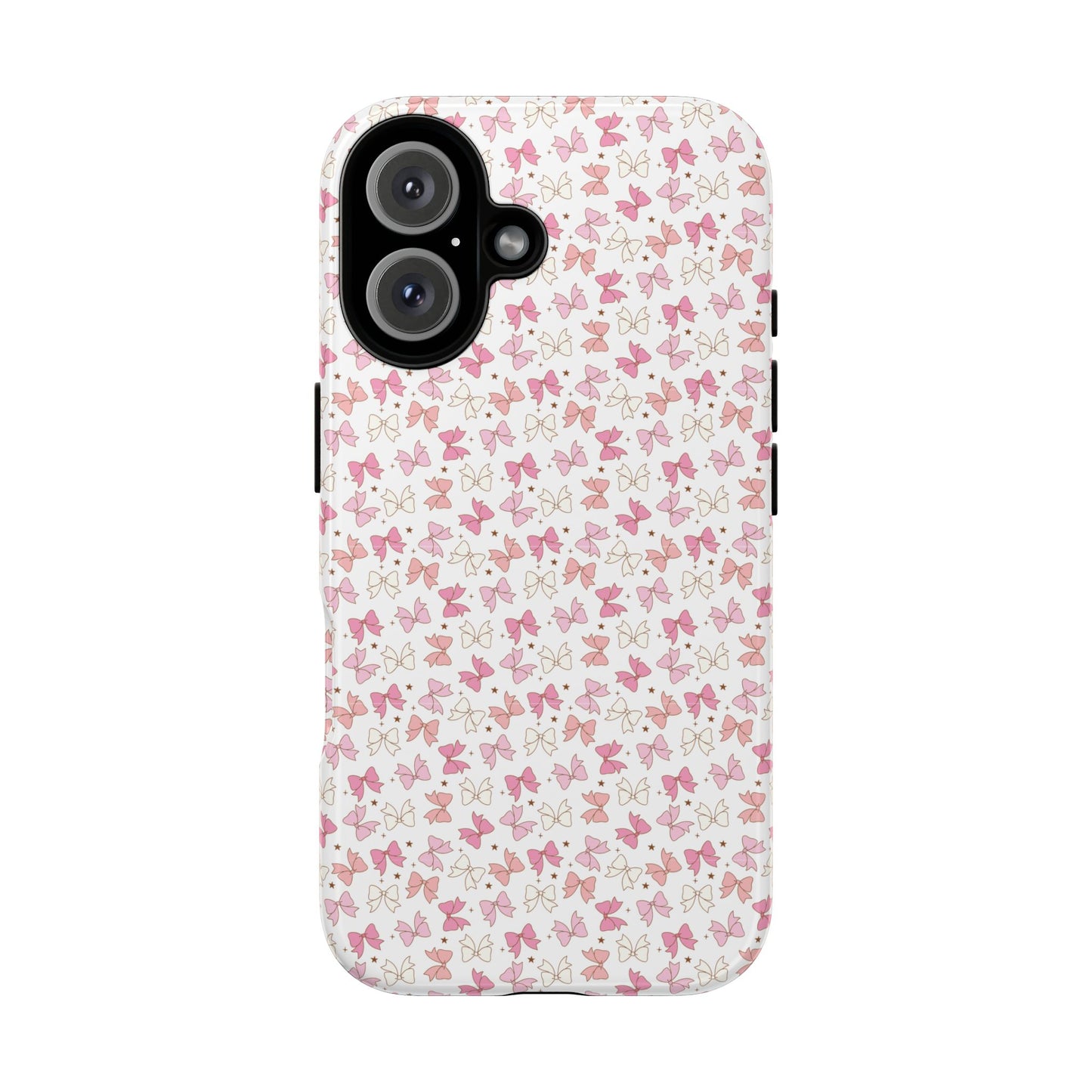 Pink Coquette Bows iPhone Case