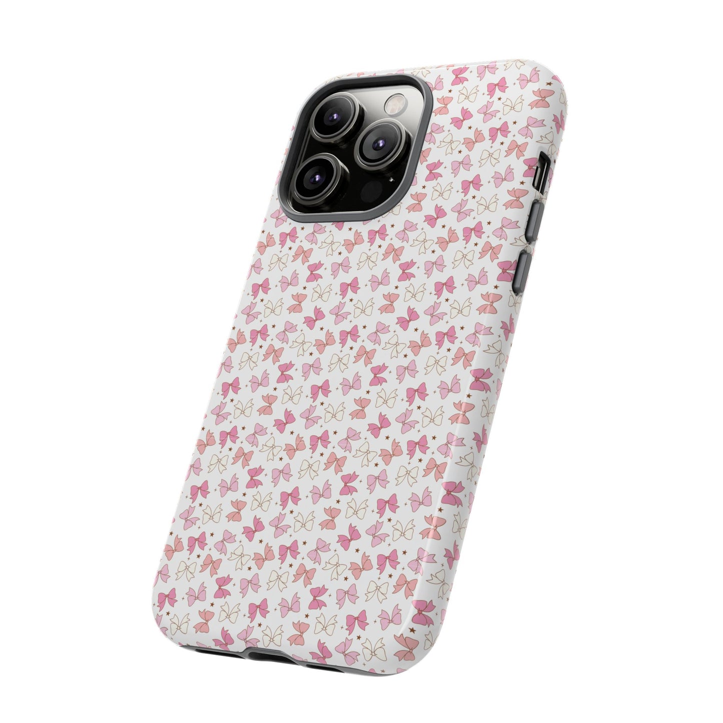 Pink Coquette Bows iPhone Case