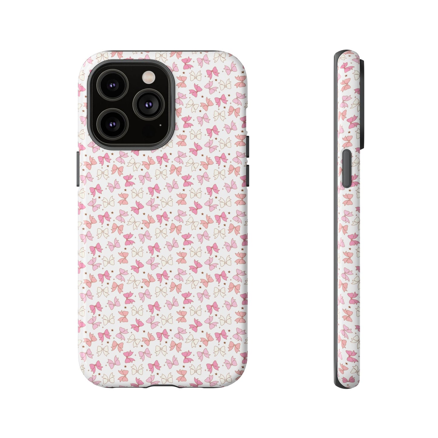 Pink Coquette Bows iPhone Case