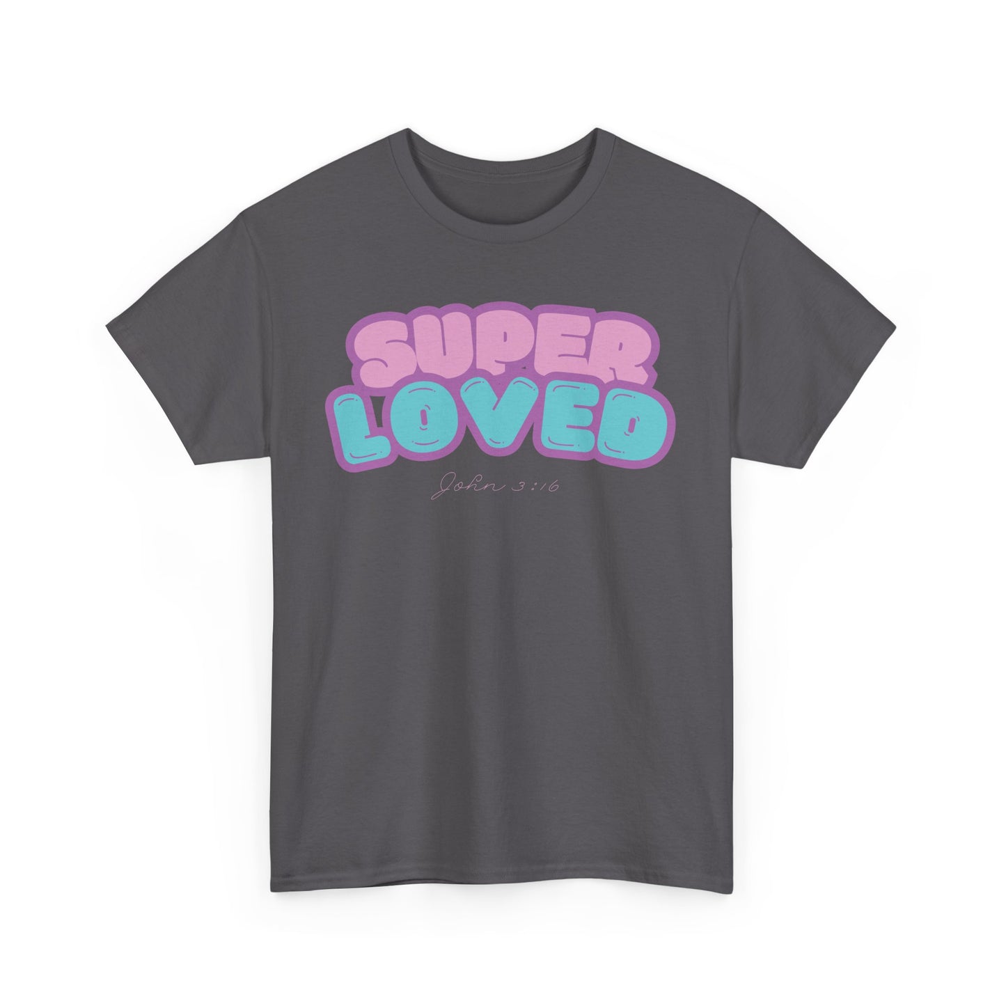 Super Loved John 3:16 Cotton Tee