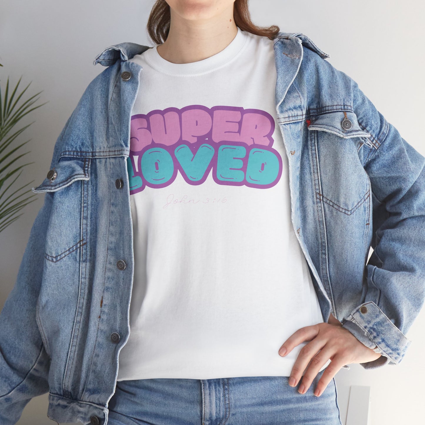 Super Loved John 3:16 Cotton Tee