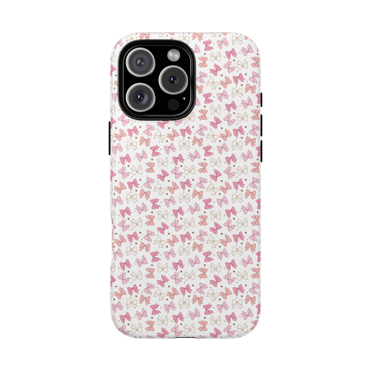 Pink Coquette Bows iPhone Case