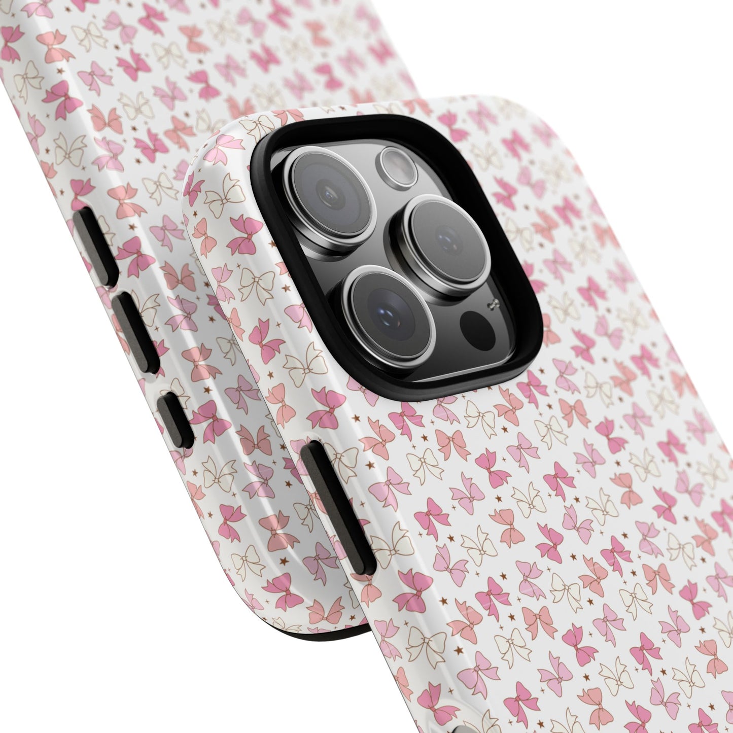 Pink Coquette Bows iPhone Case