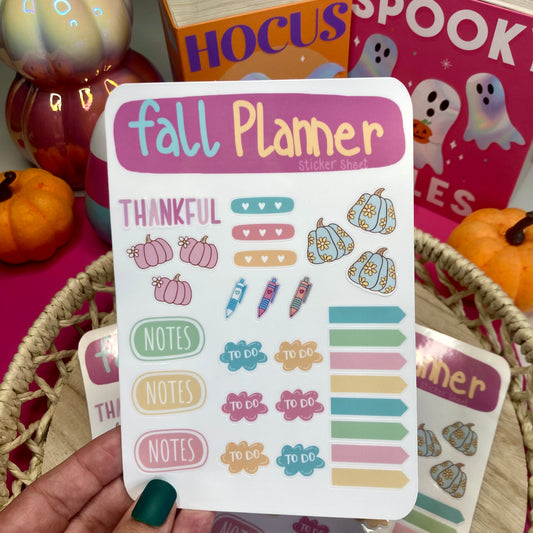 Fall Planner Stickers