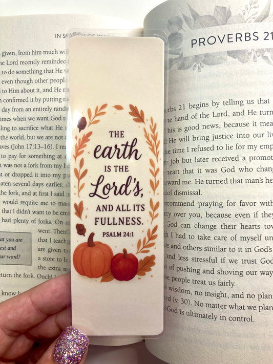 Faithful Fall Bookmark Set or Individual