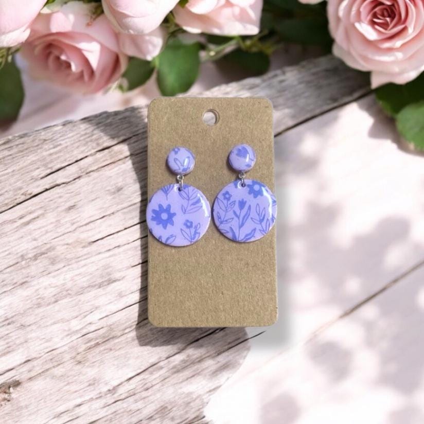 Trendy Polymer Clay Earrings