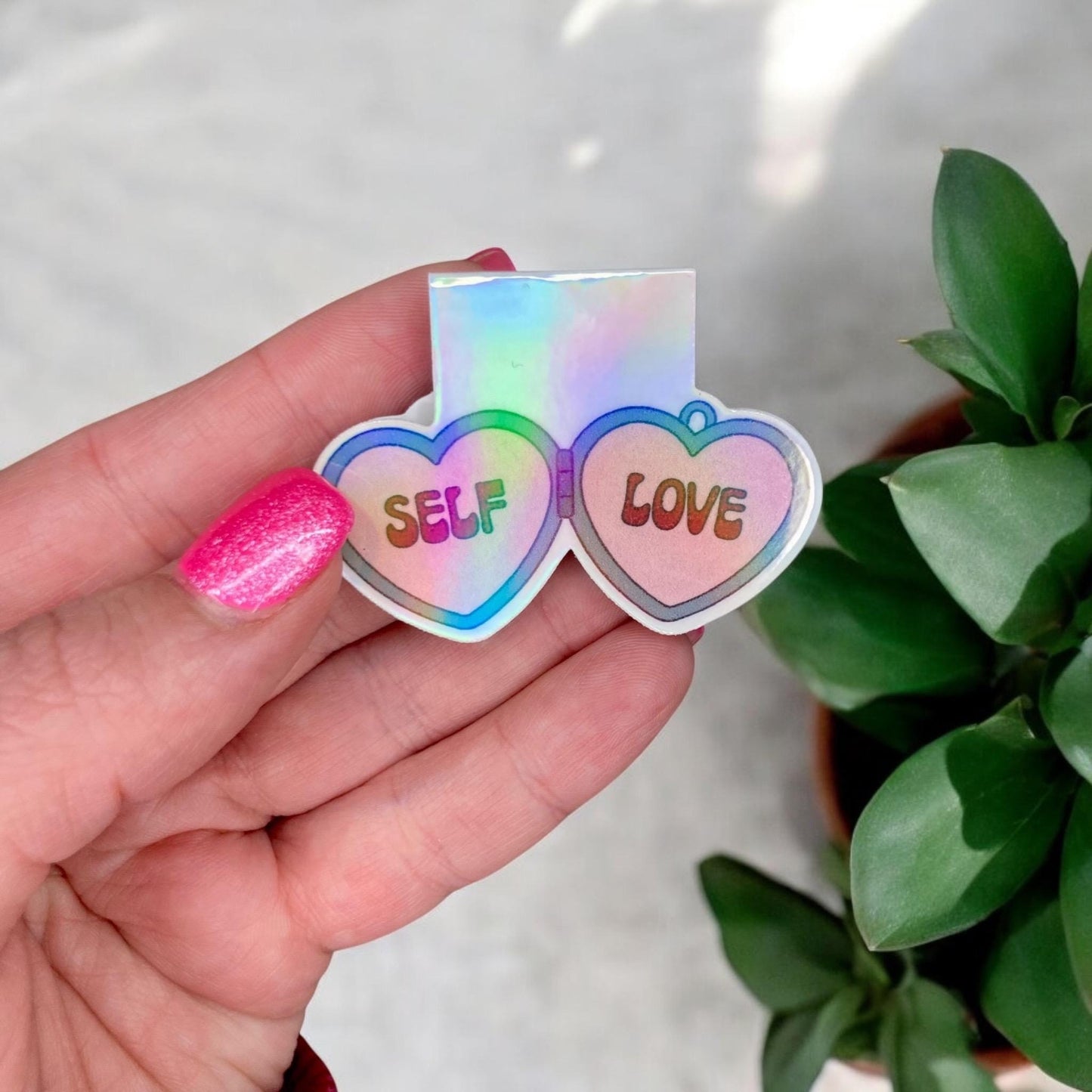 Heart Locket Magnetic Bookmarks