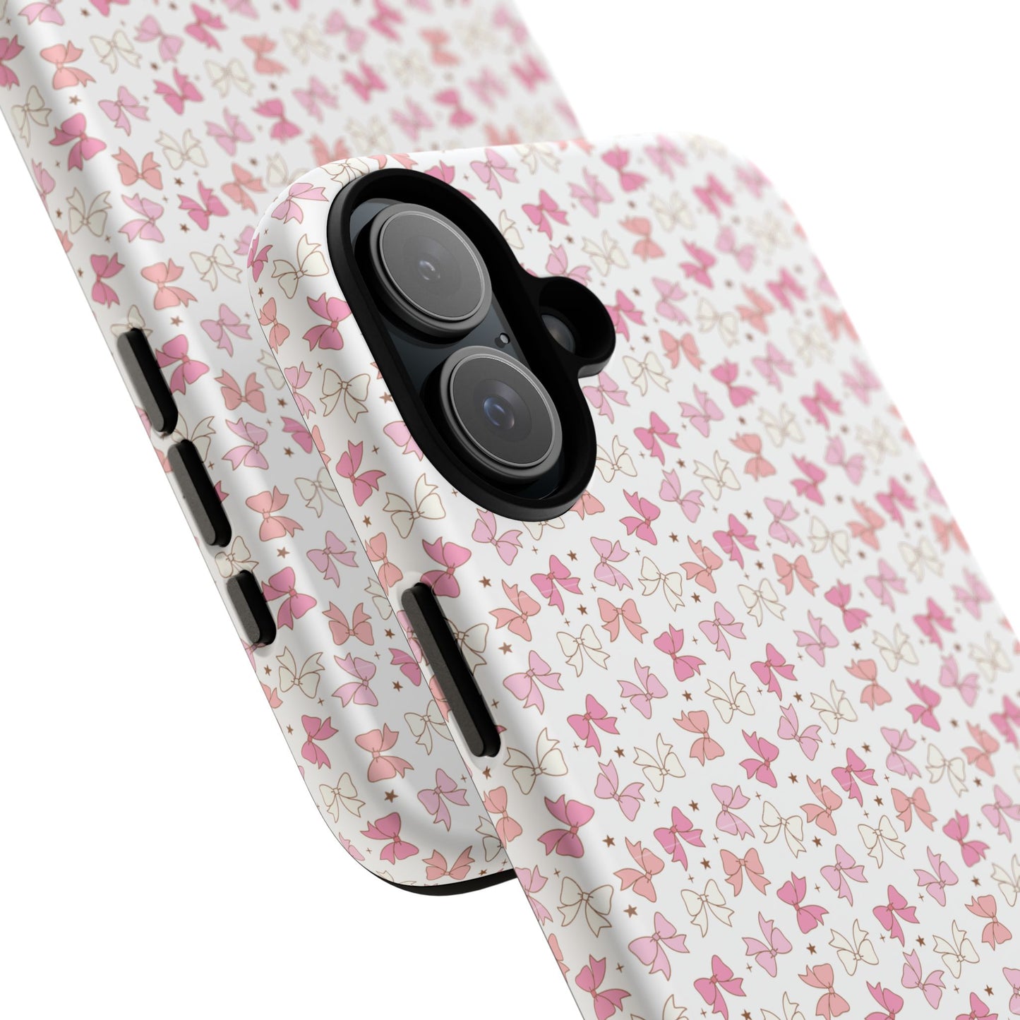 Pink Coquette Bows iPhone Case