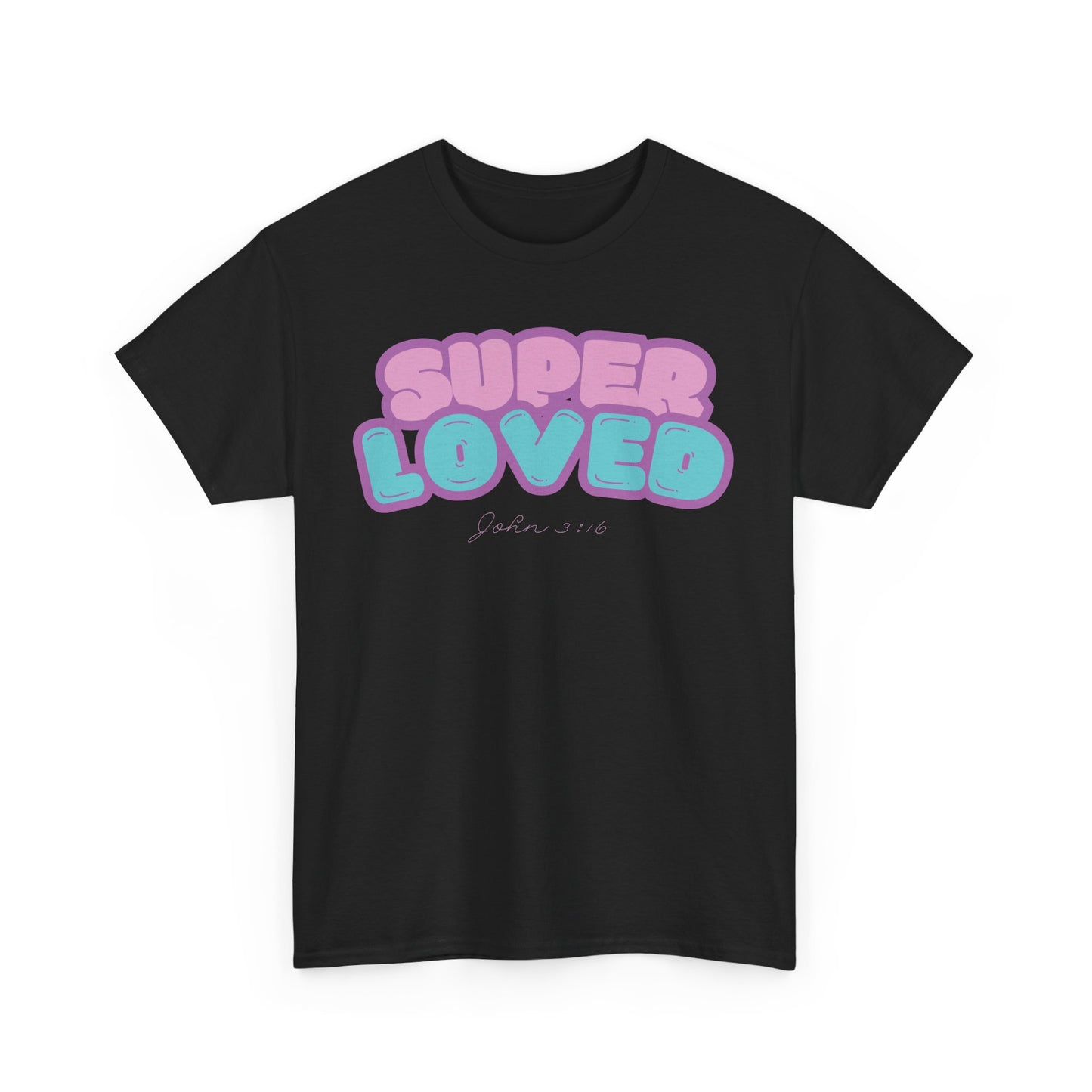 Super Loved John 3:16 Cotton Tee
