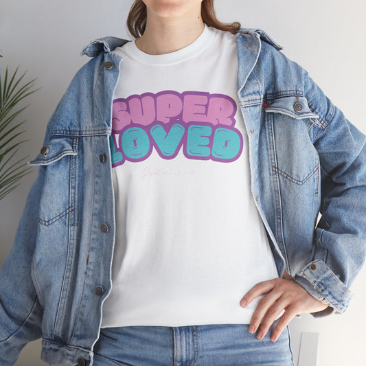 Super Loved John 3:16 Cotton Tee