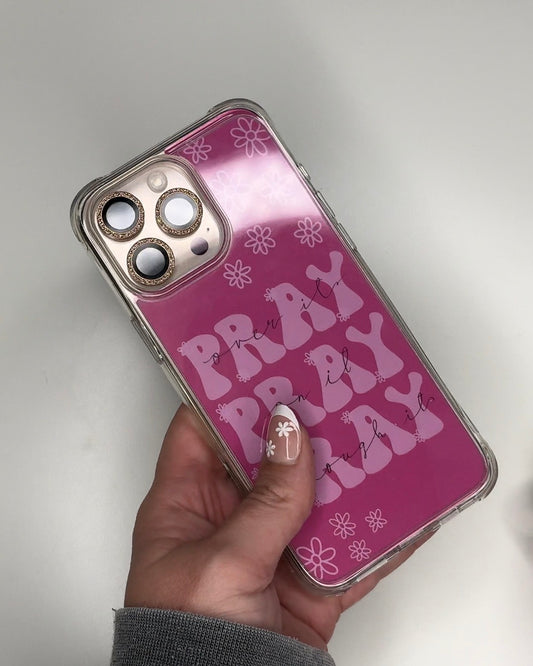 Pray iPhone Case Backing Insert – Christian Phone Case Art