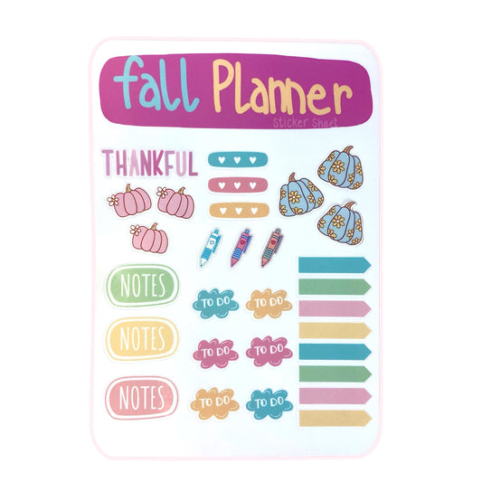Fall Planner Stickers
